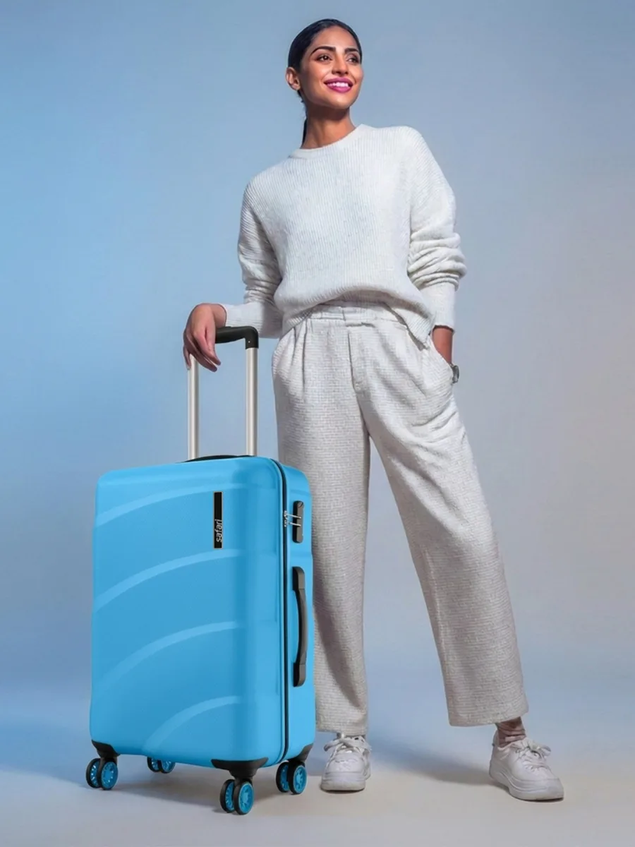 Blue Trolley Duffle Bag