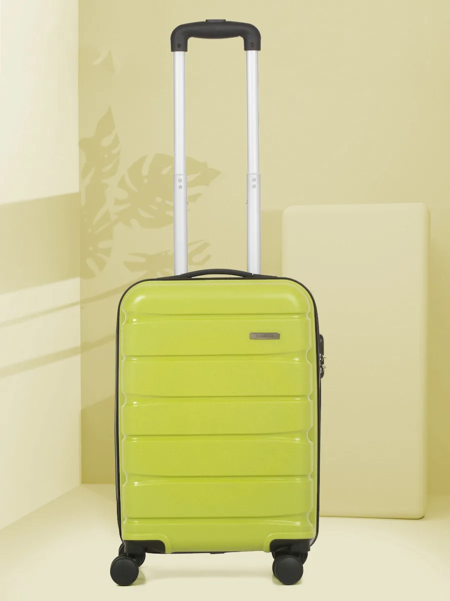 Green Textured Duffle Bag
