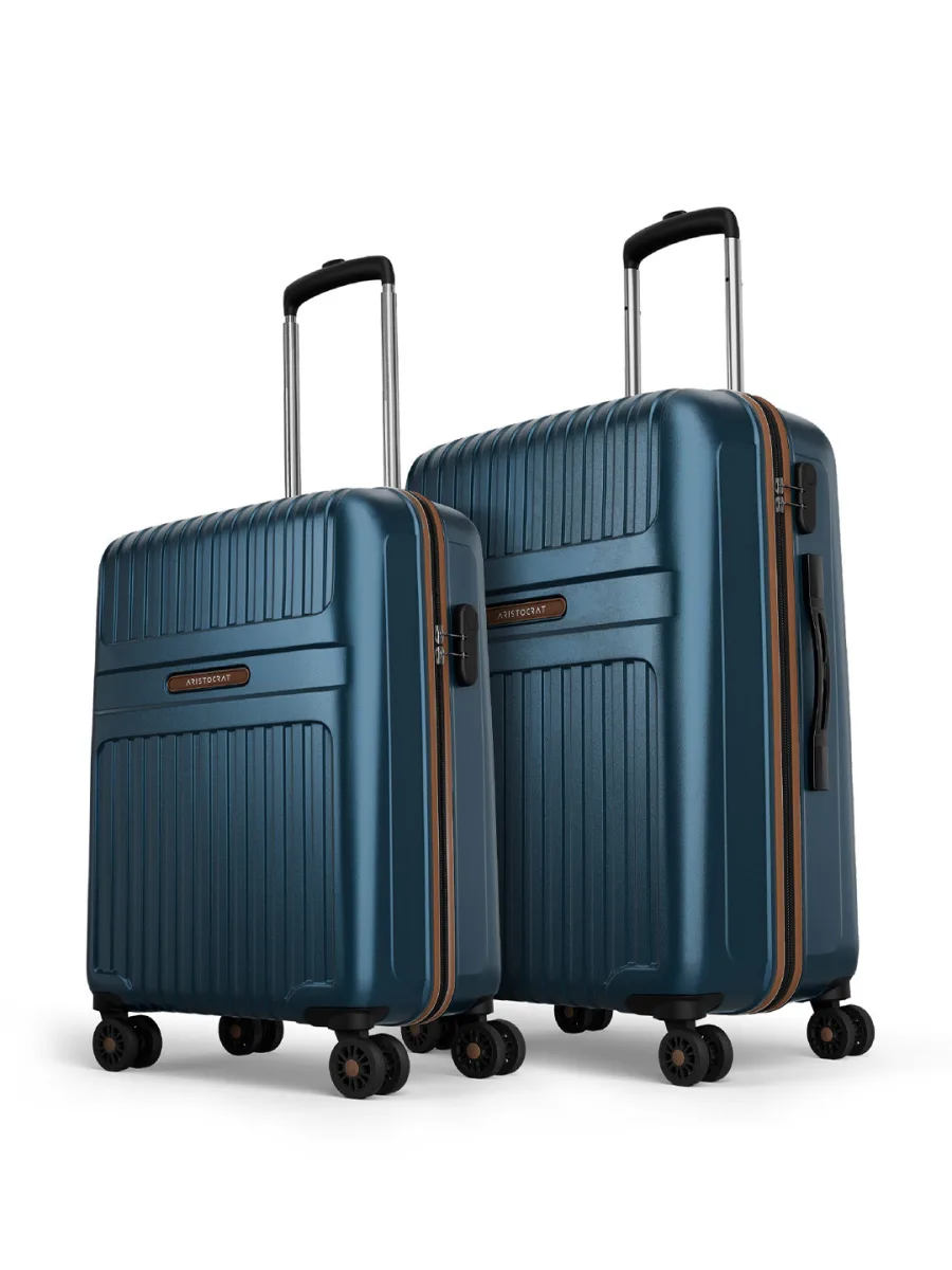 Teal Hardshell Trolley Suitcase