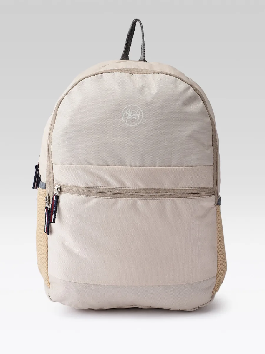Beige Casual Backpack