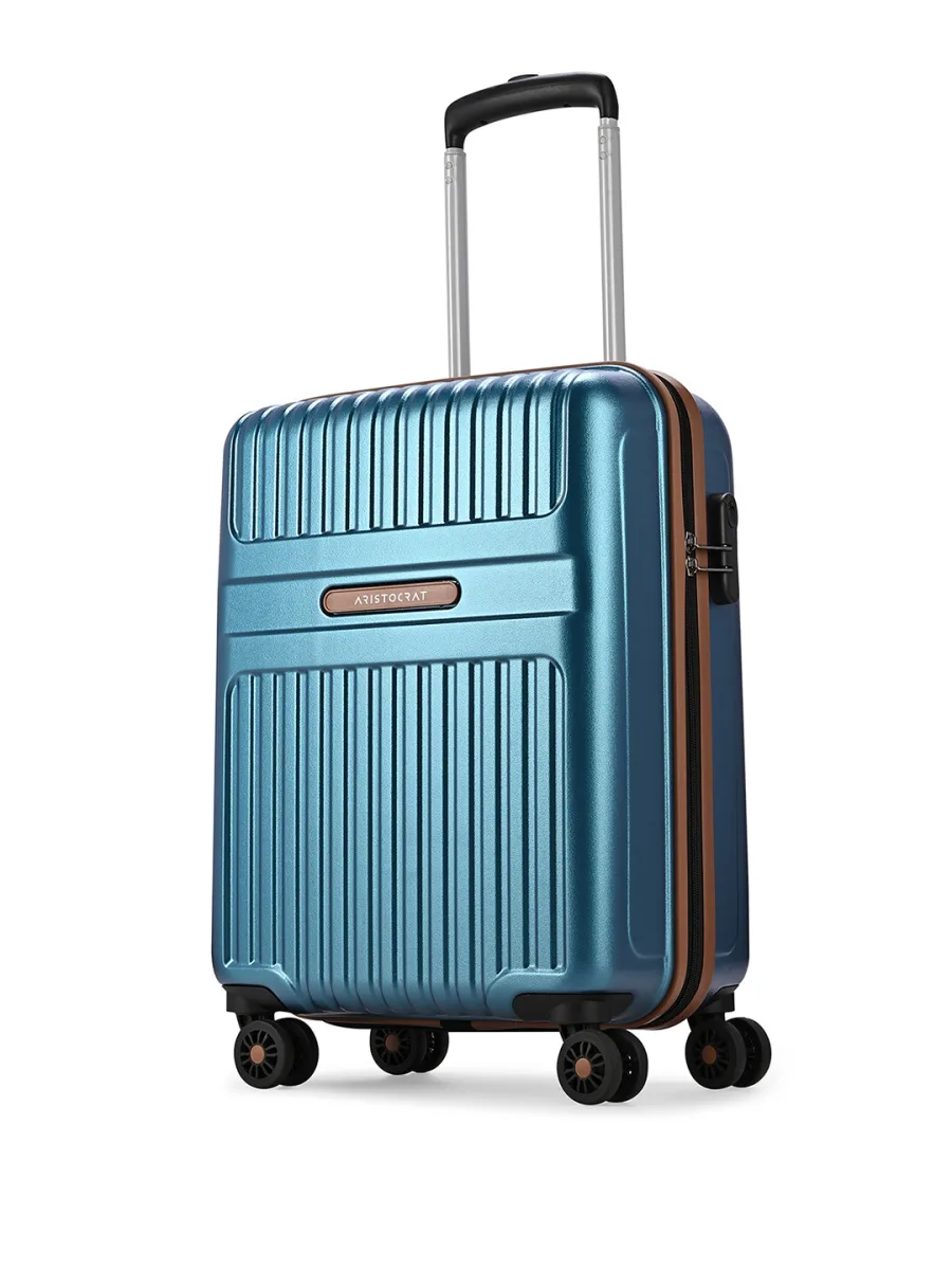 Teal Cabin Trolley Suitcase