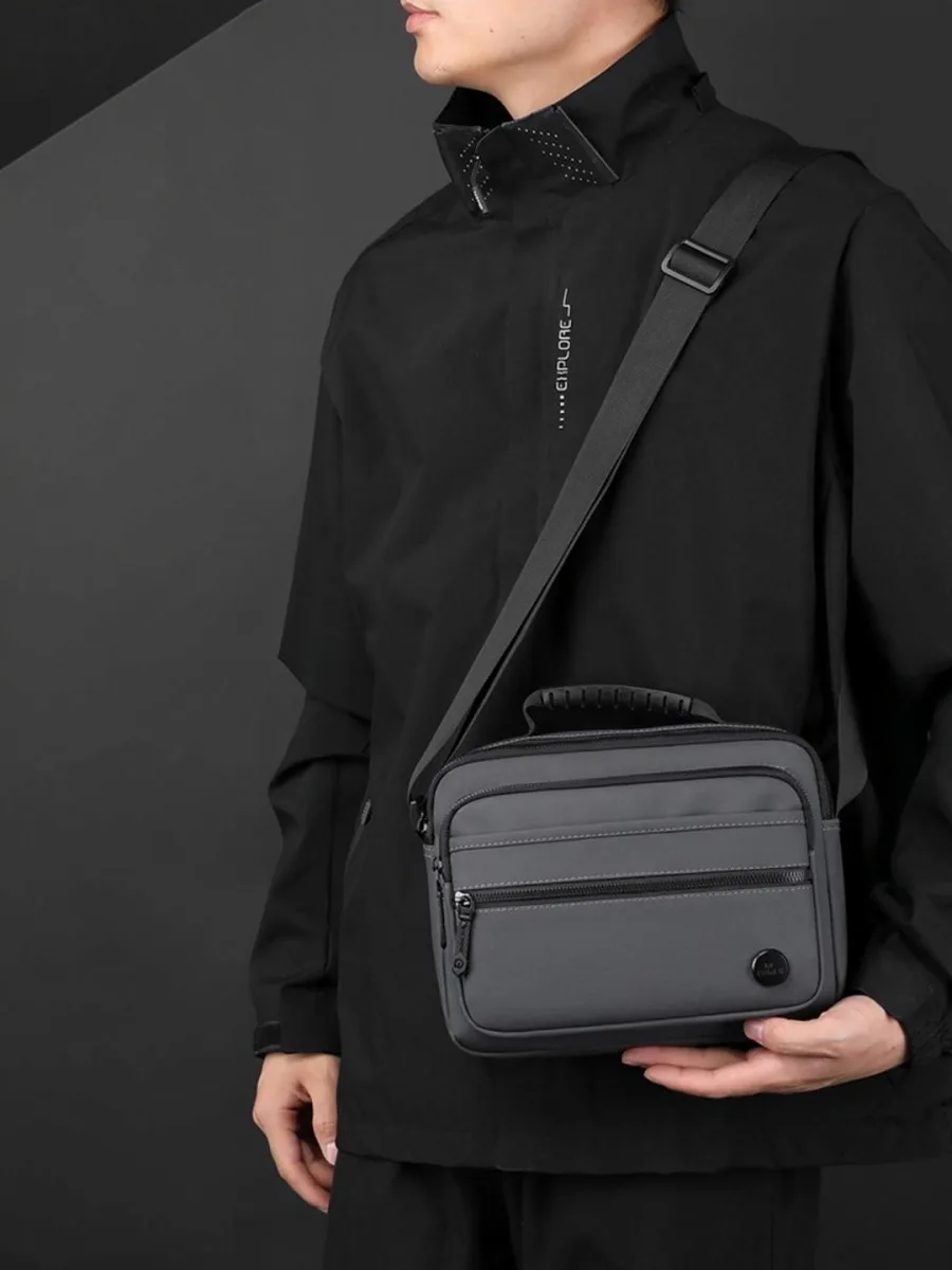 Grey Crossbody Bag