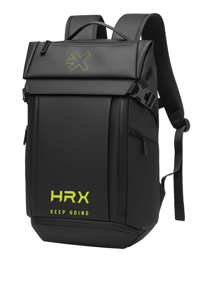 Black Structured Backpack