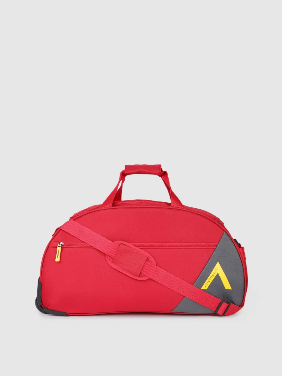Red Wheeled Duffle Bag