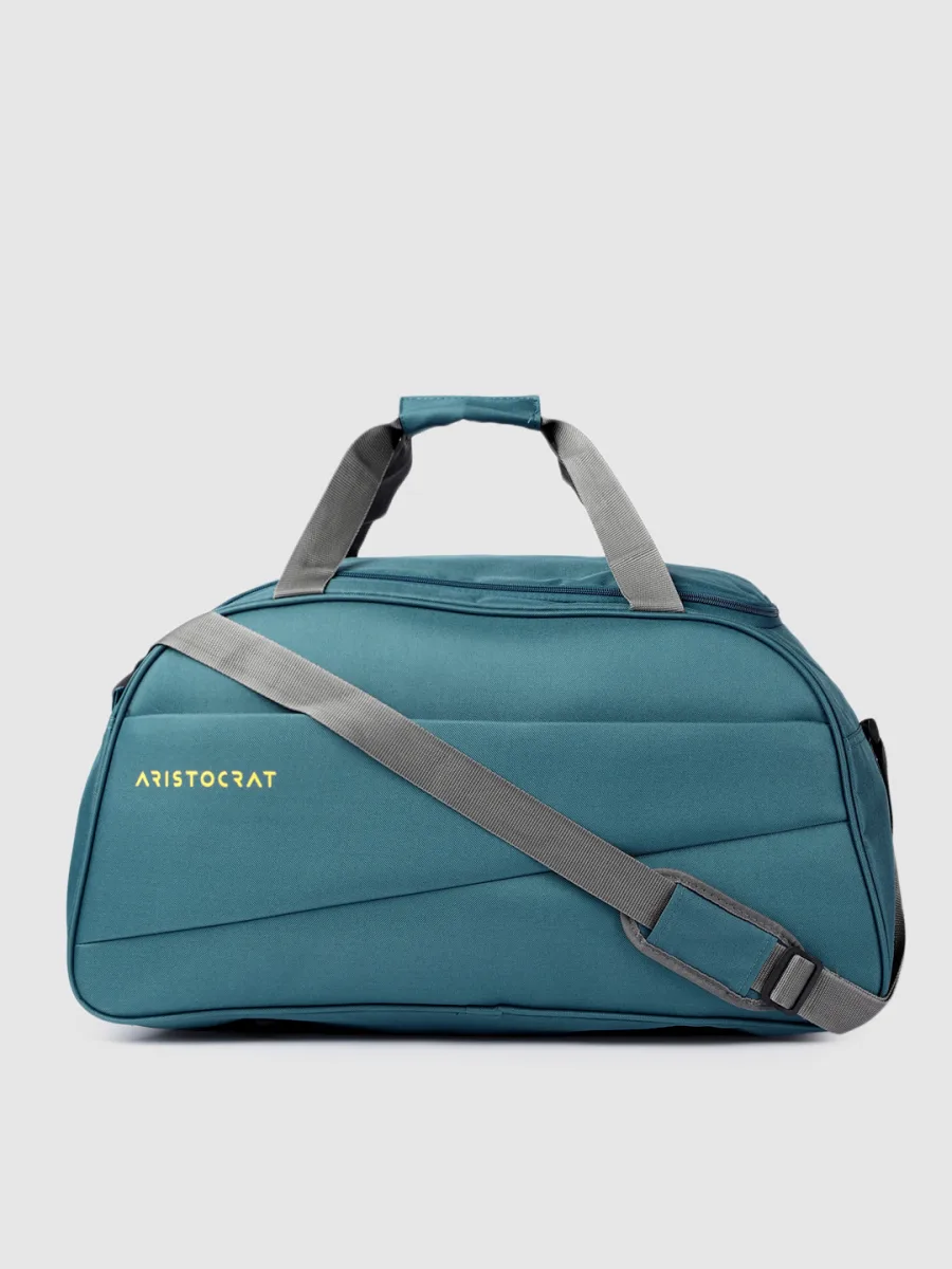 Teal Structured Duffle Bag