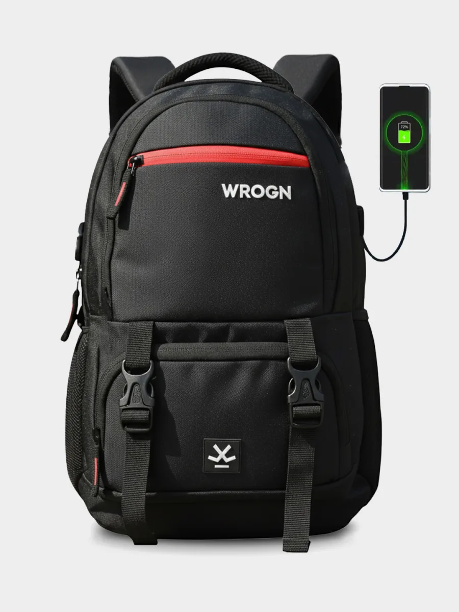 Black Laptop Backpack