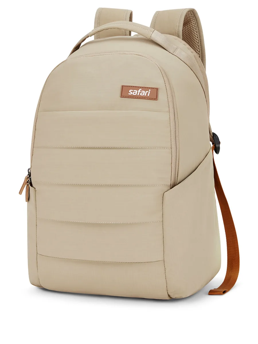 Beige Laptop Backpack