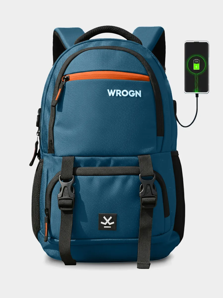 Teal Blue Laptop Backpack