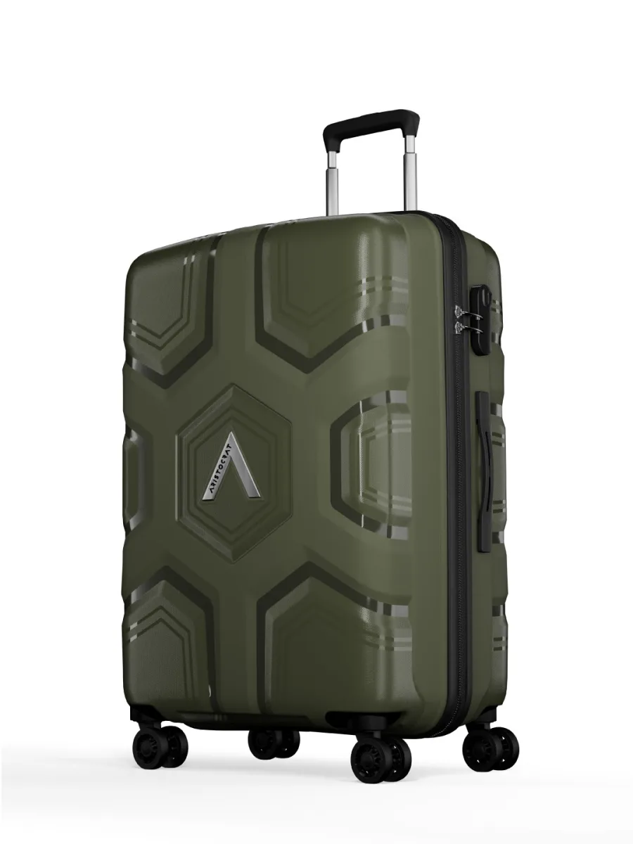 Olive Green Trolley Suitcase