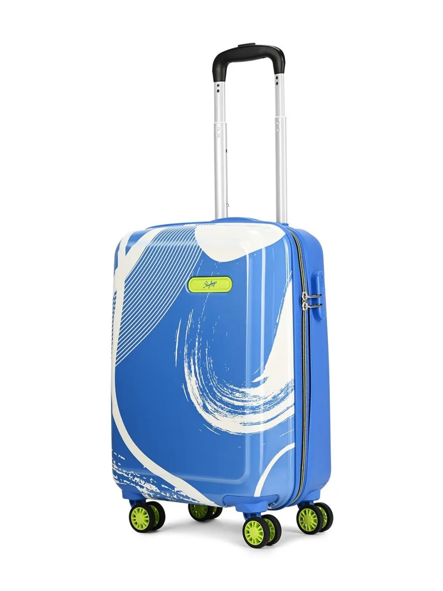 Blue Printed Cabin Trolley