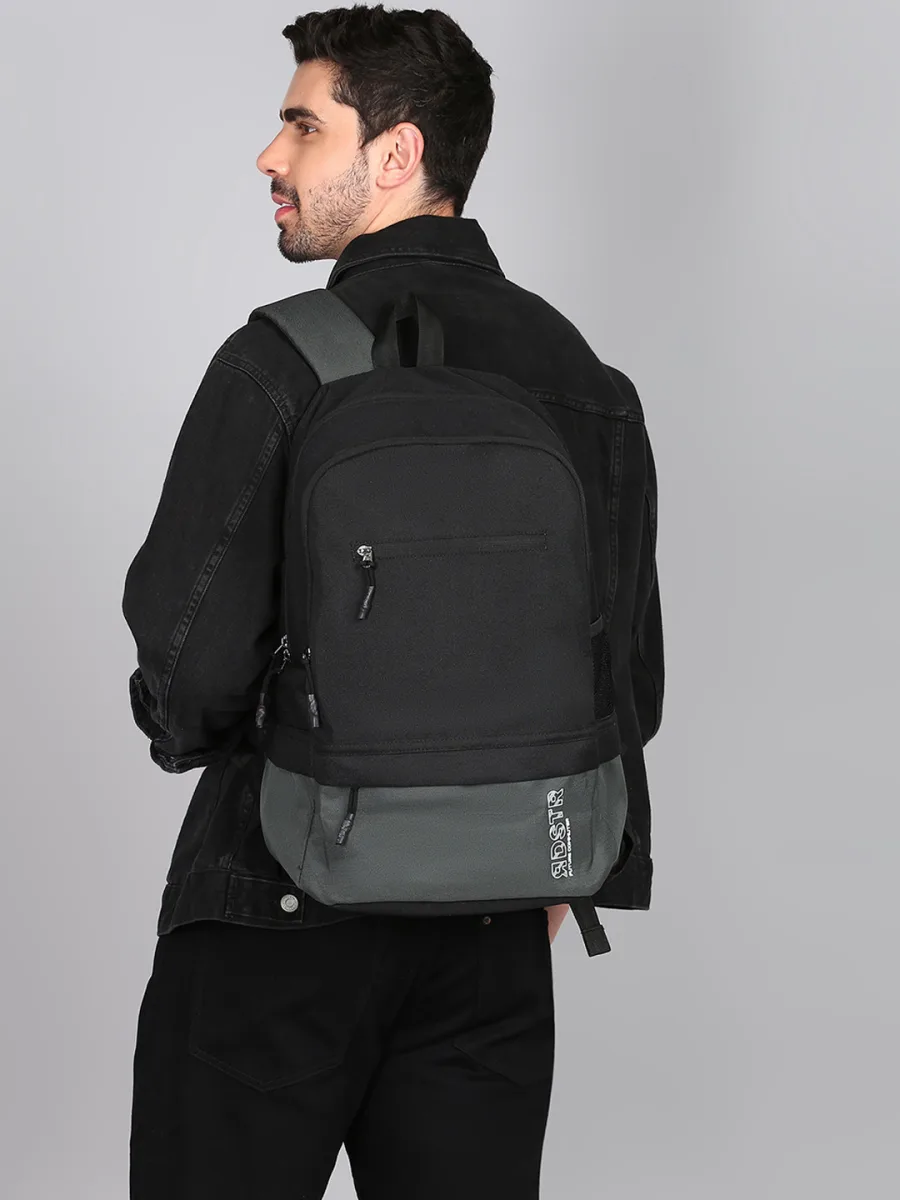 Black Casual Backpack