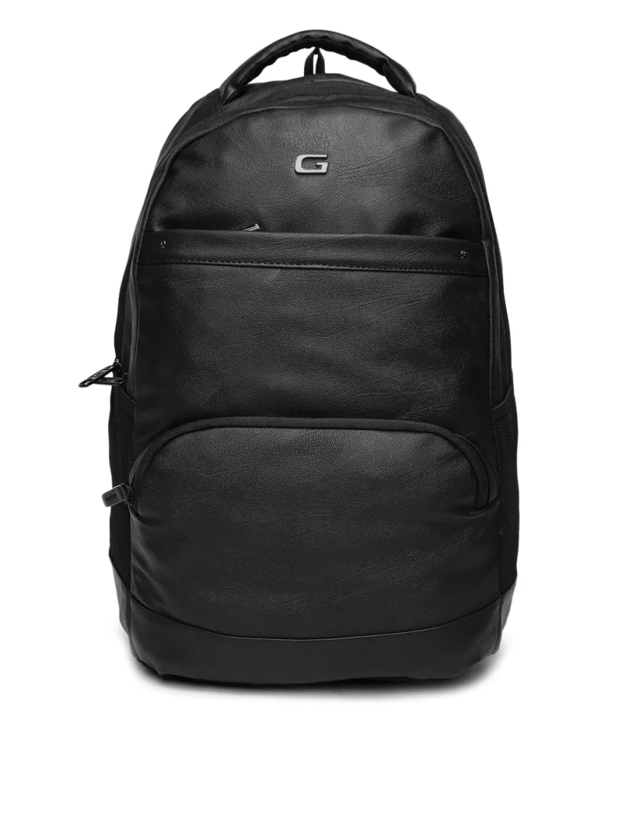 Unisex Solid Backpack