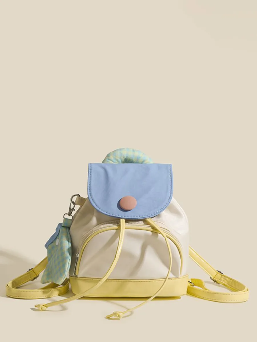 Women Colourblocked Backpack