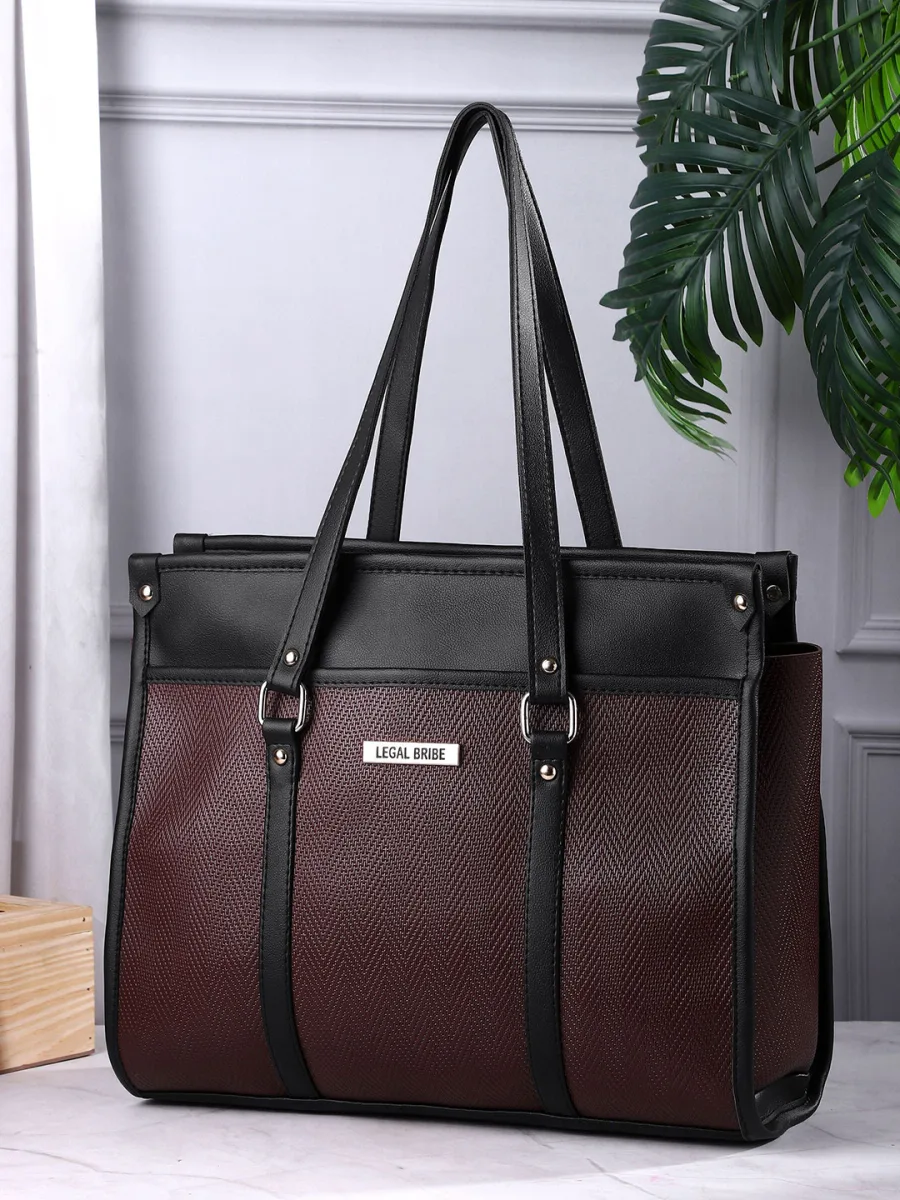 PU Shopper Tote Bag