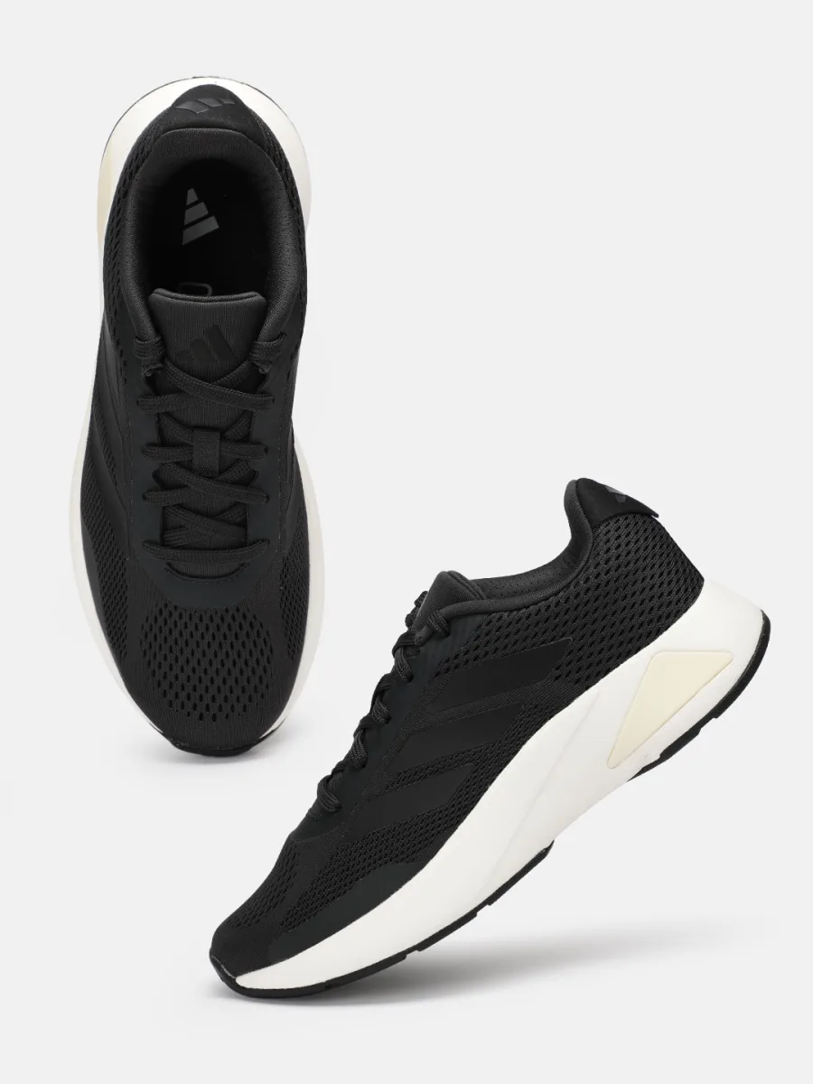 Black Mesh Running Shoes