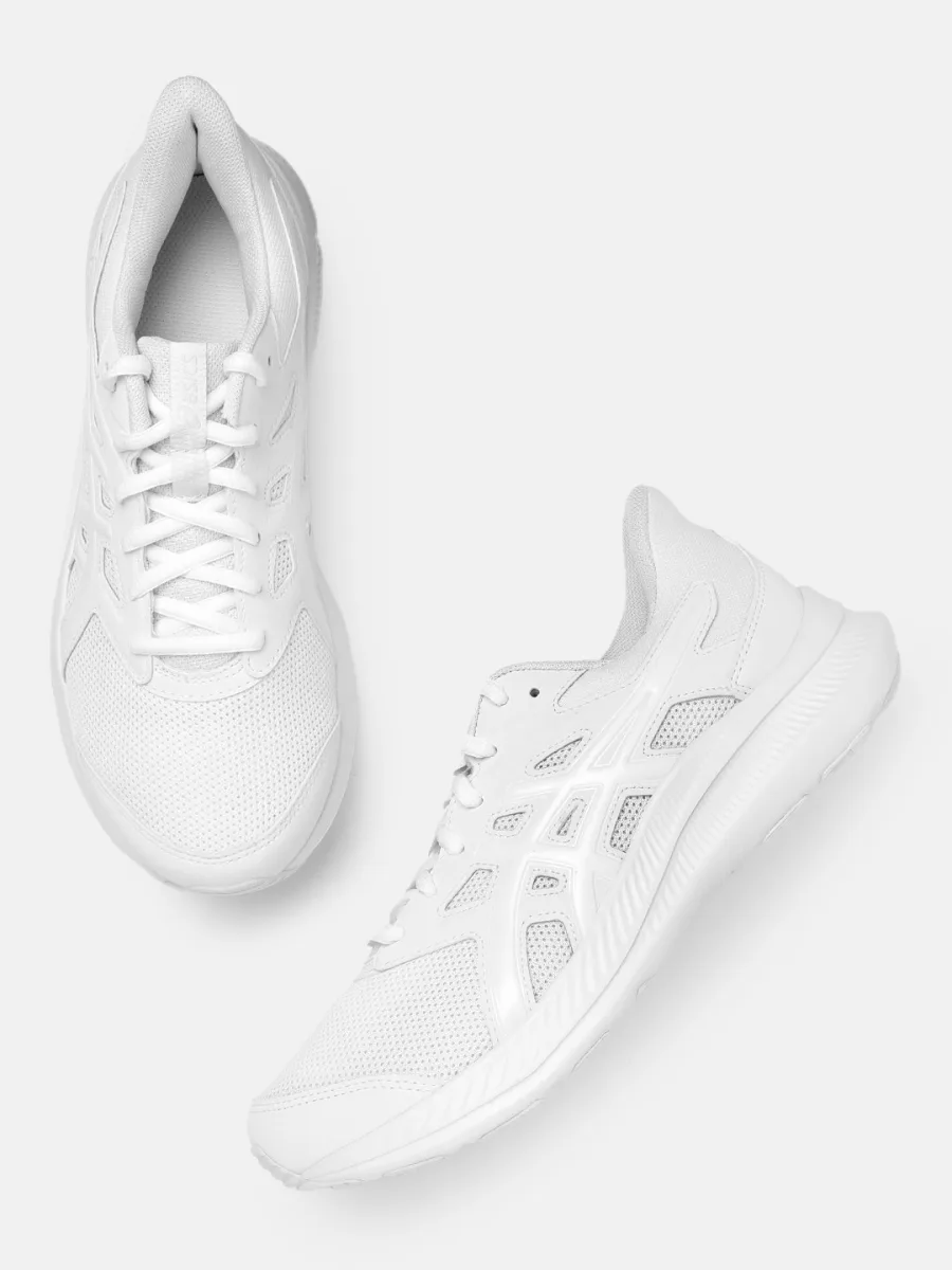 White Mesh Running Shoes