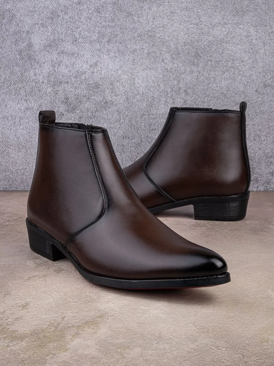 Brown Leather Boots