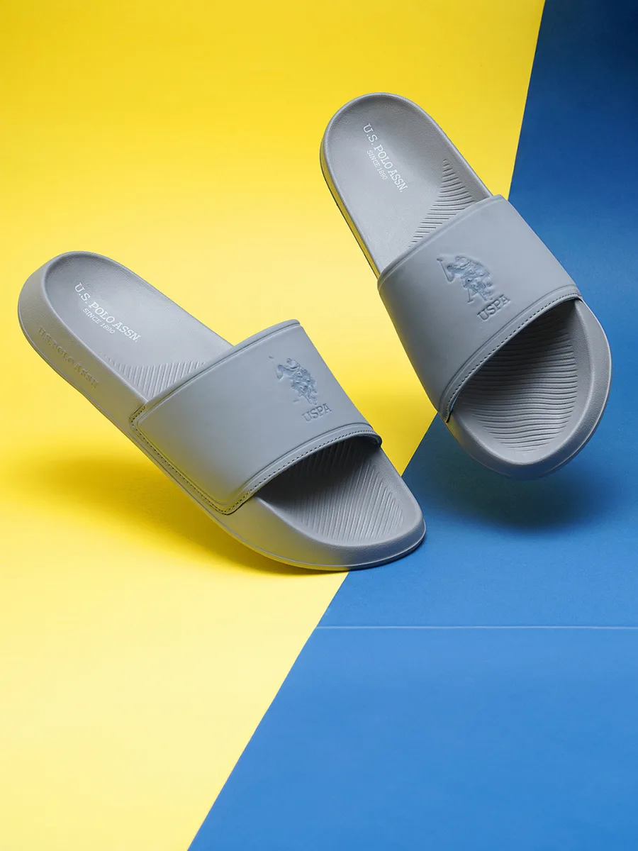 Grey Slip-On Sliders