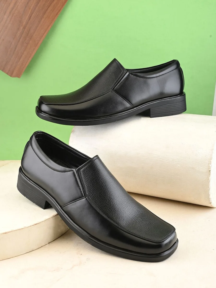 Black Leather Formal Shoes