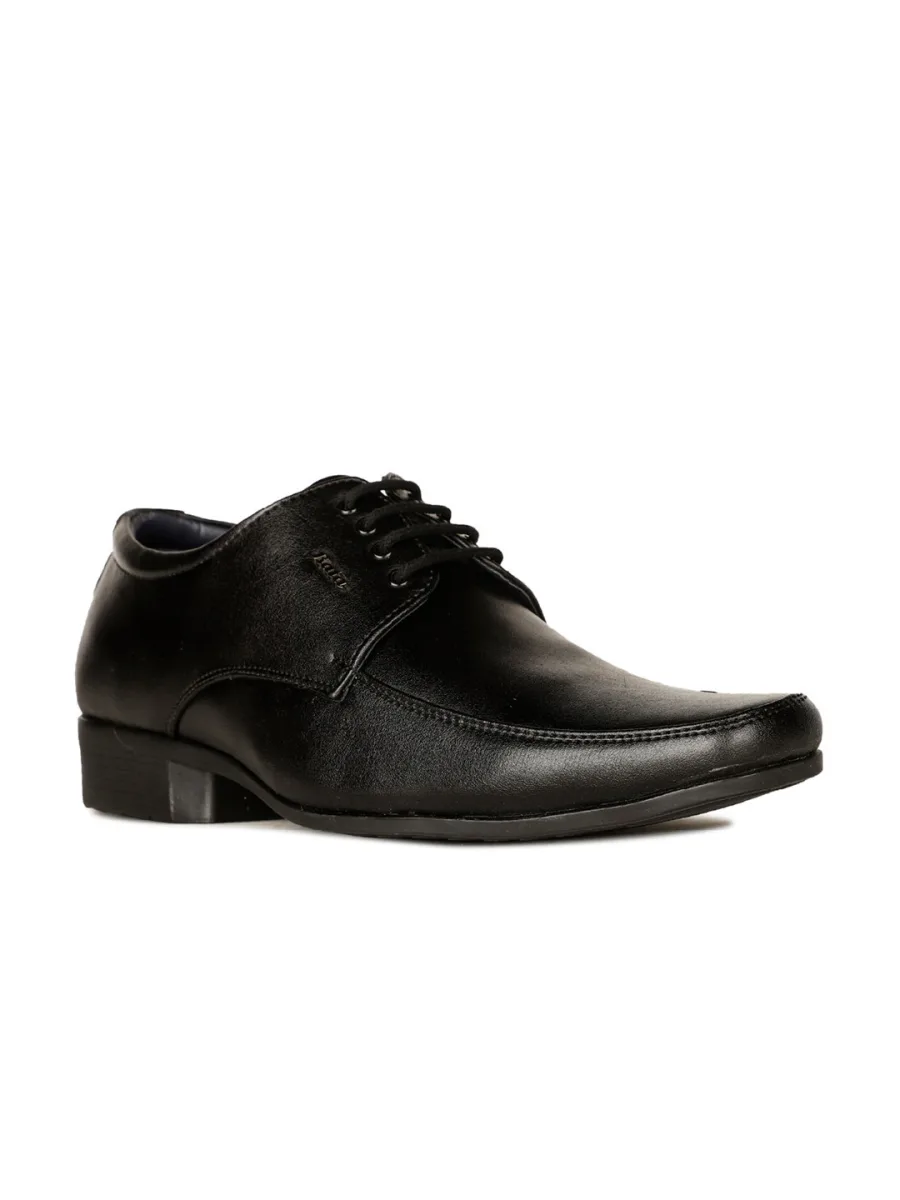 Black Leather Formal Shoes