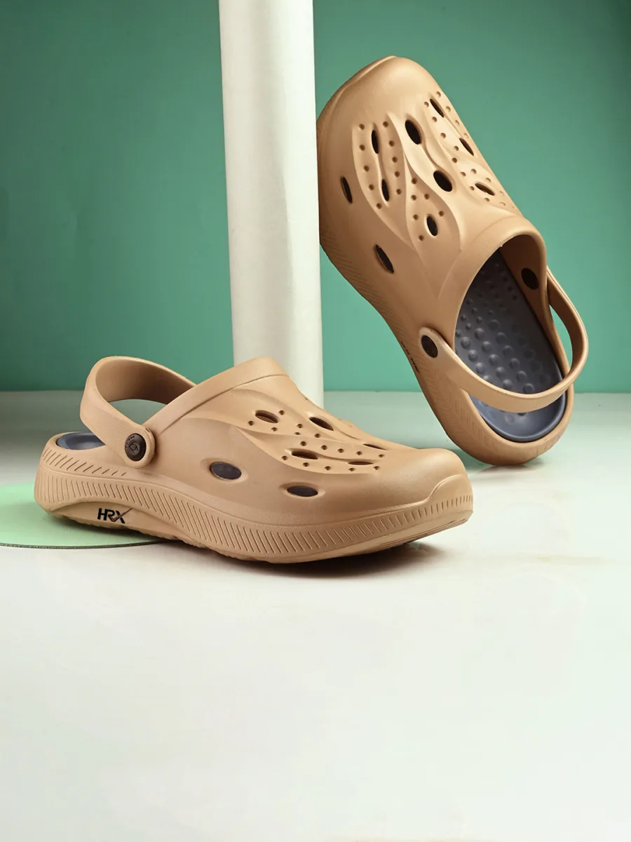 Beige Clog Sliders