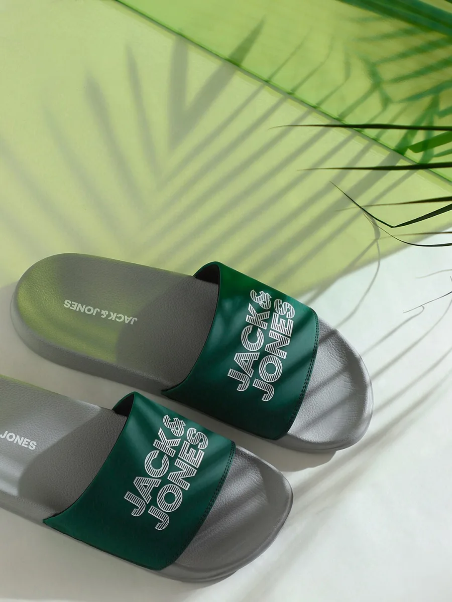 Grey Slip-On Sliders