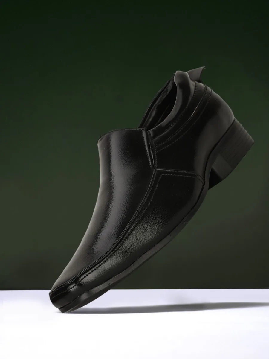 Black Slip-On Formal Shoes