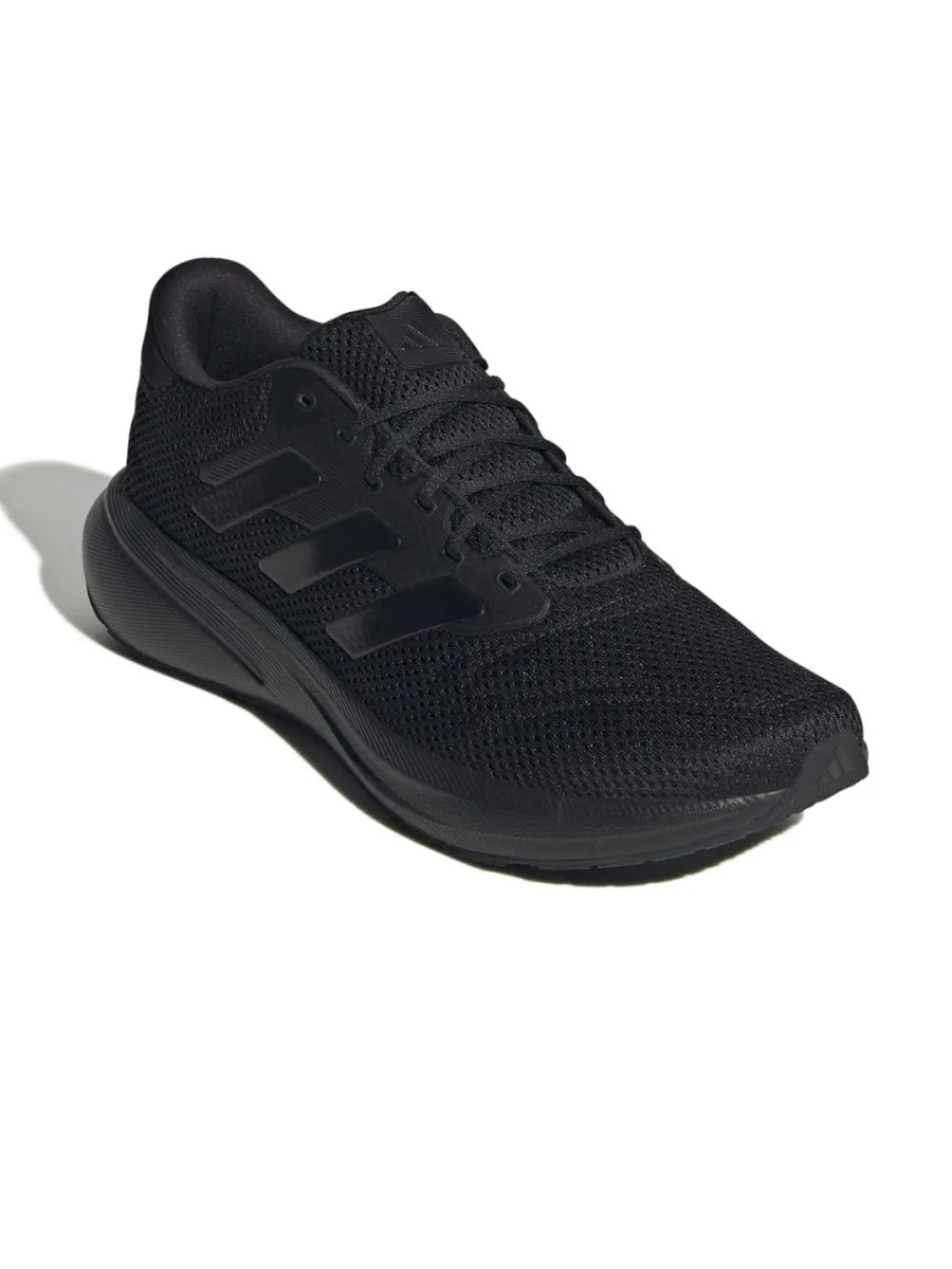 Black Mesh Running Shoes