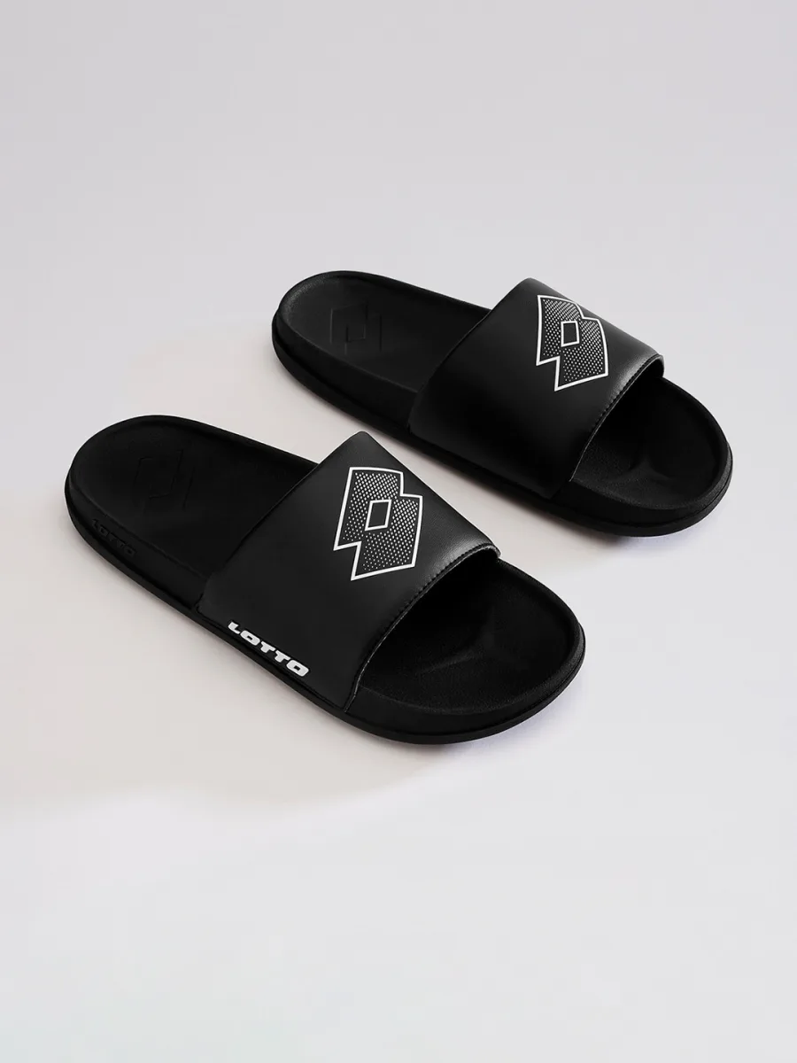 Black Slip-On Sliders