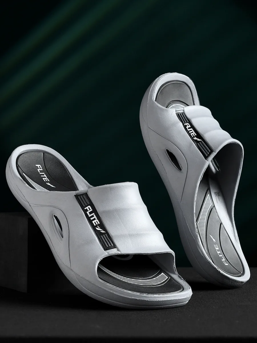 Grey Slip-On Sliders