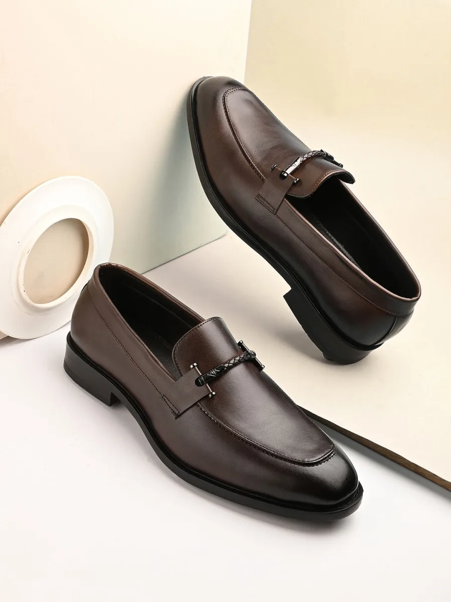 Brown Leather Loafers