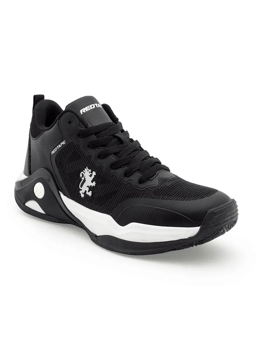 Black Mesh Sports Shoes