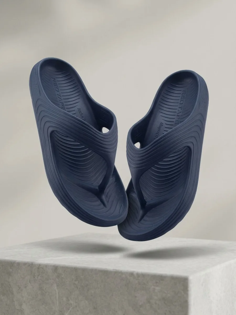 Navy Blue Flip-Flops