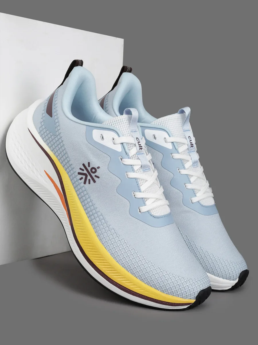 Light Blue Mesh Running Shoes