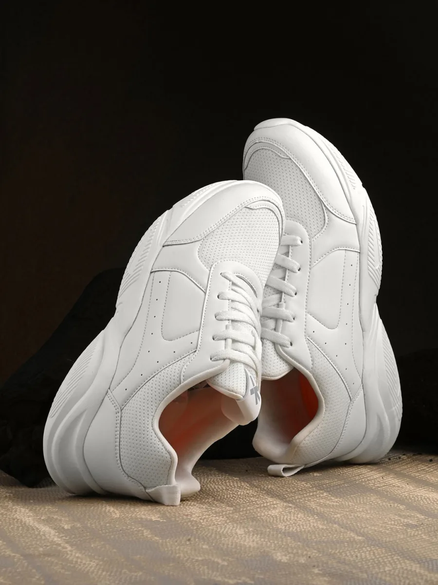 White Chunky Sneakers
