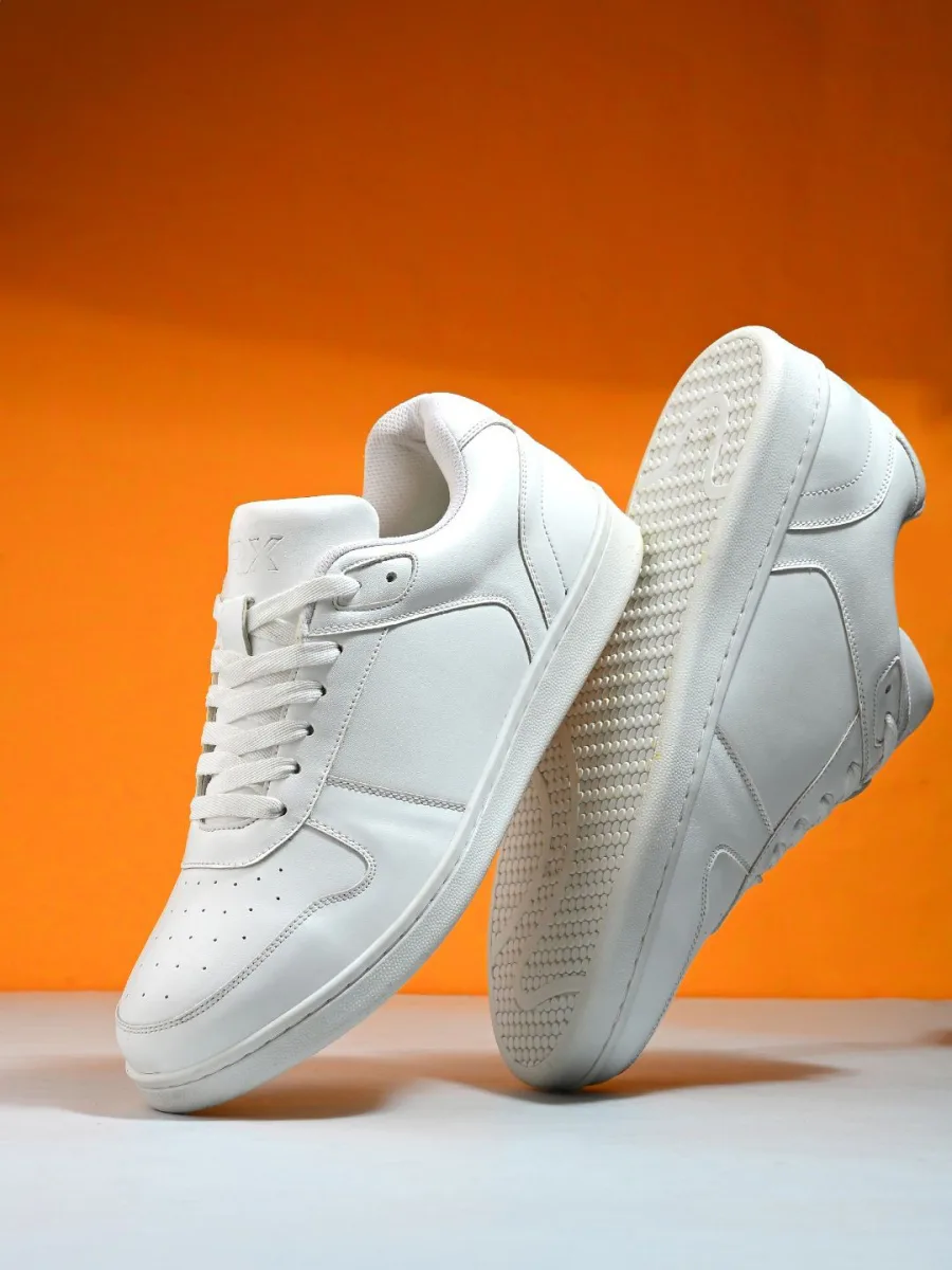 White Casual Sneakers