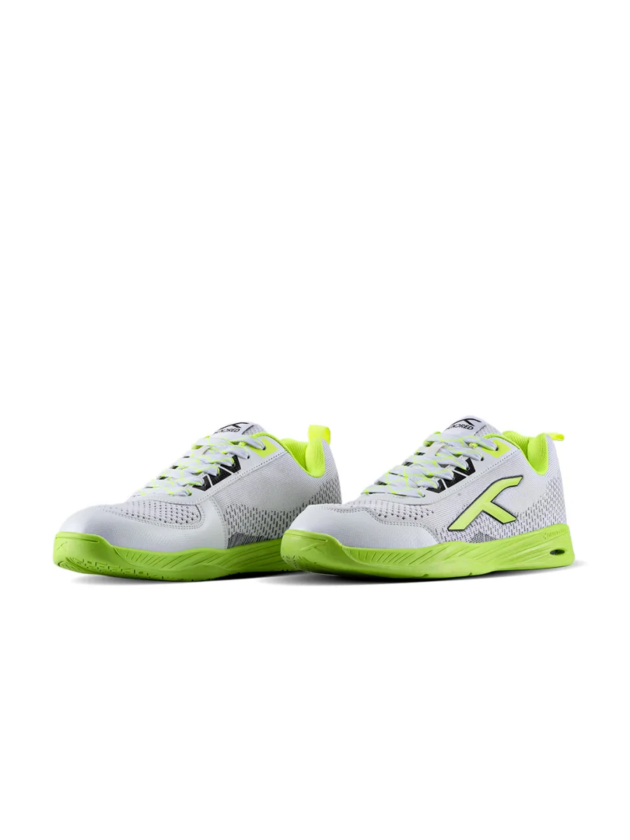 White Neon Sneakers