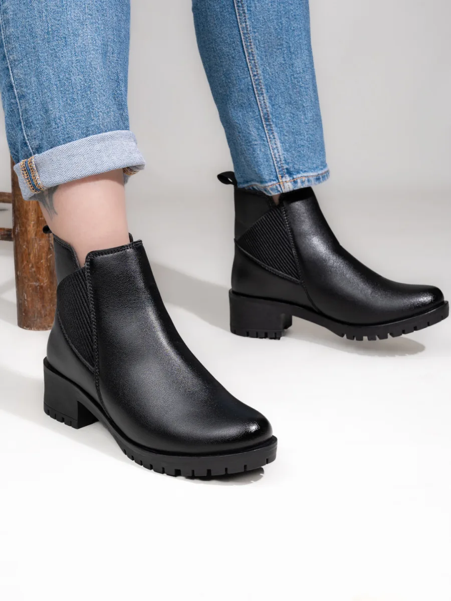 Black Chelsea Ankle Boots