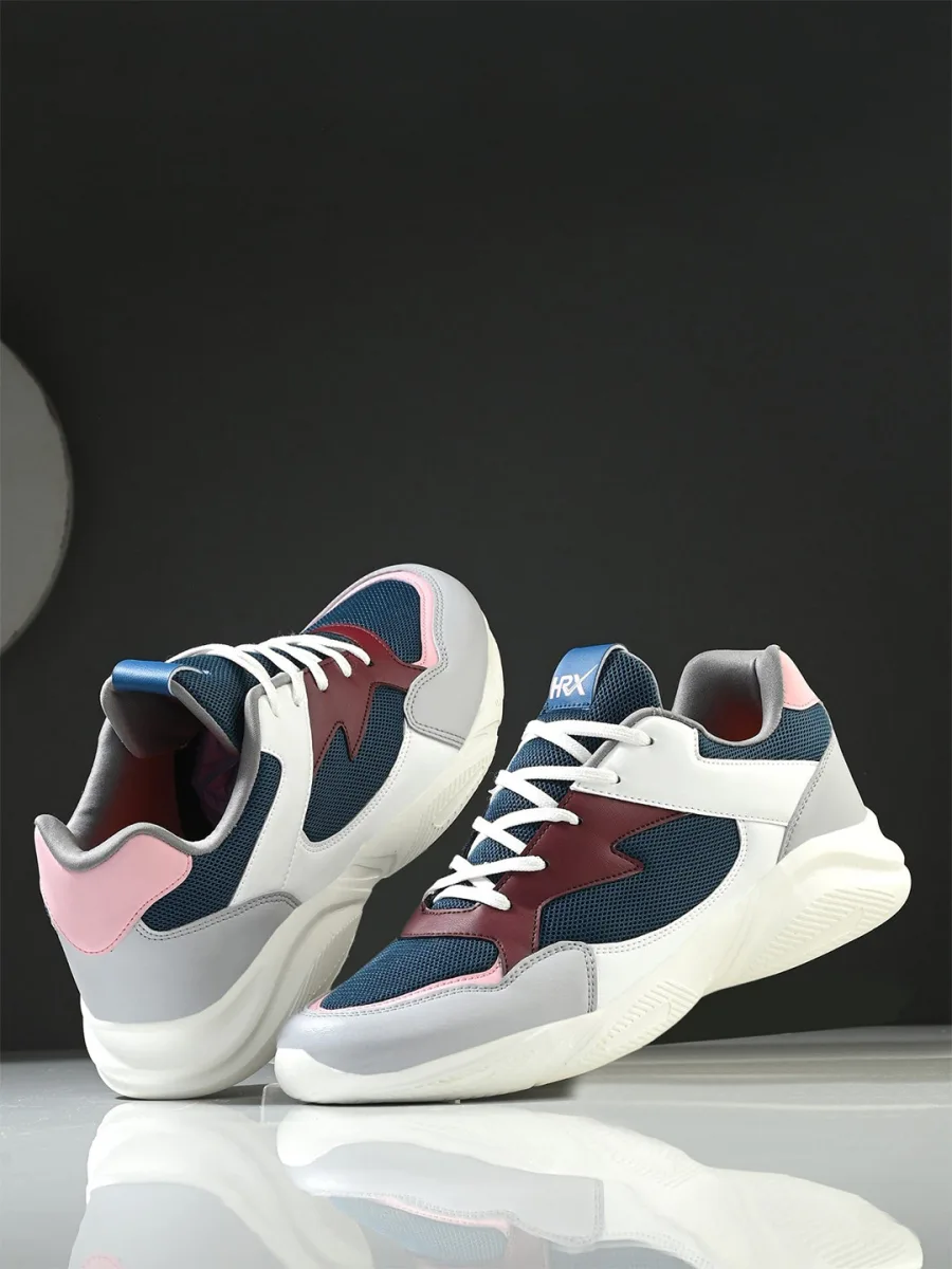 Navy Colourblock Sneakers