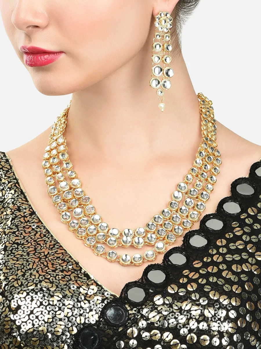 Kundan Necklace Set