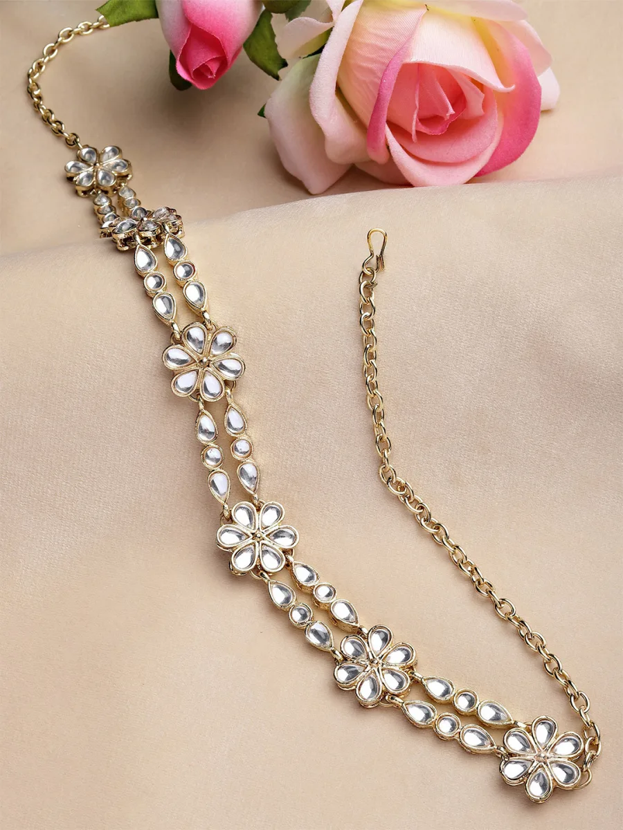 Kundan Floral Bracelet