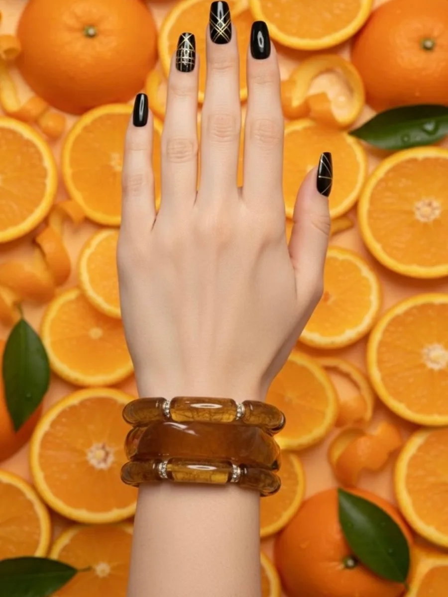 Brown Resin Bracelet
