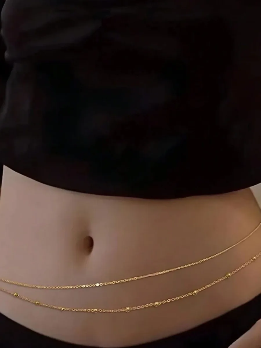 Gold Layered Waist Chain
