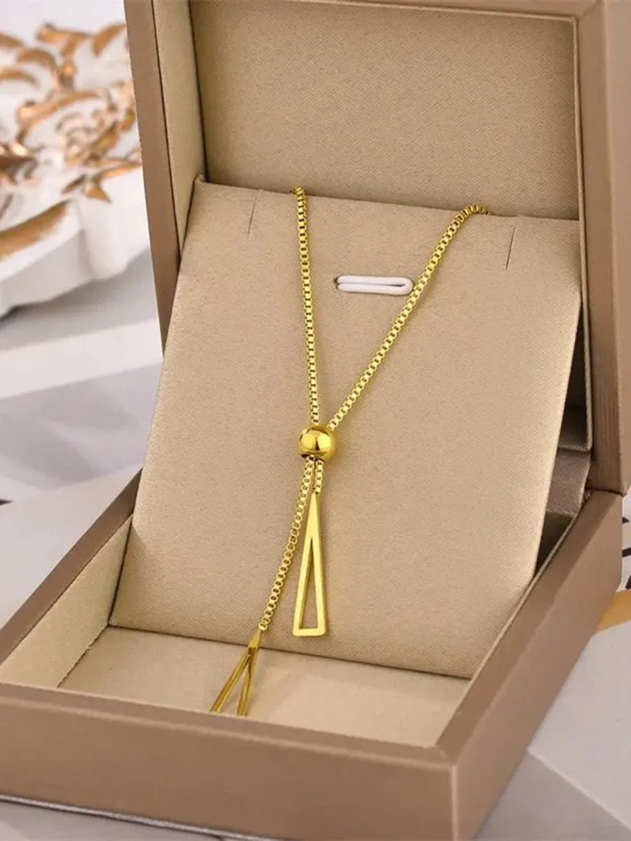 Gold-Plated Pendant Chain