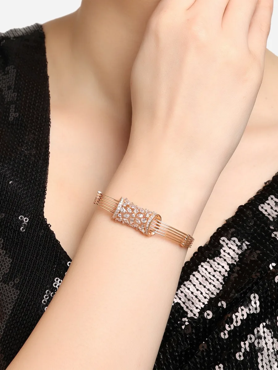 Rose Gold CZ Bracelet