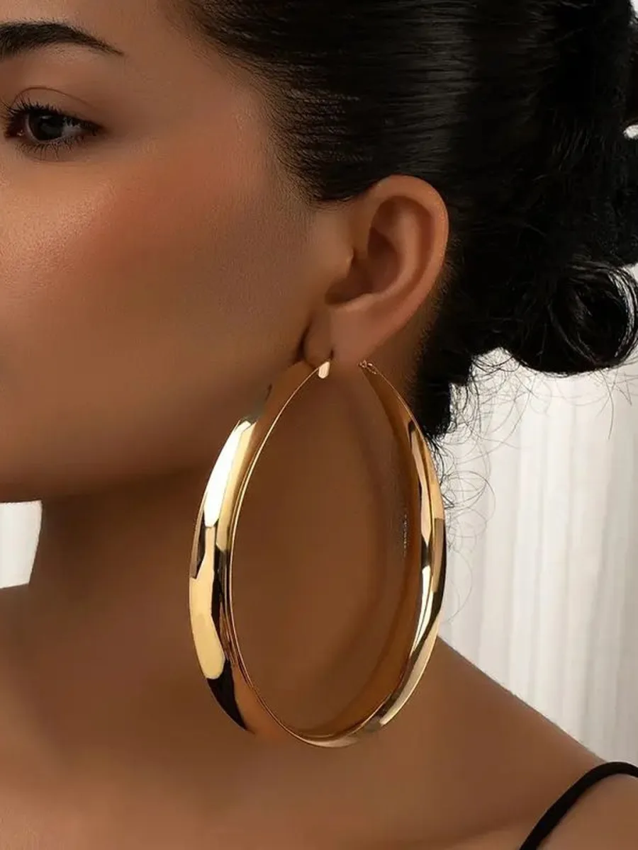 Gold Hoop Earrings