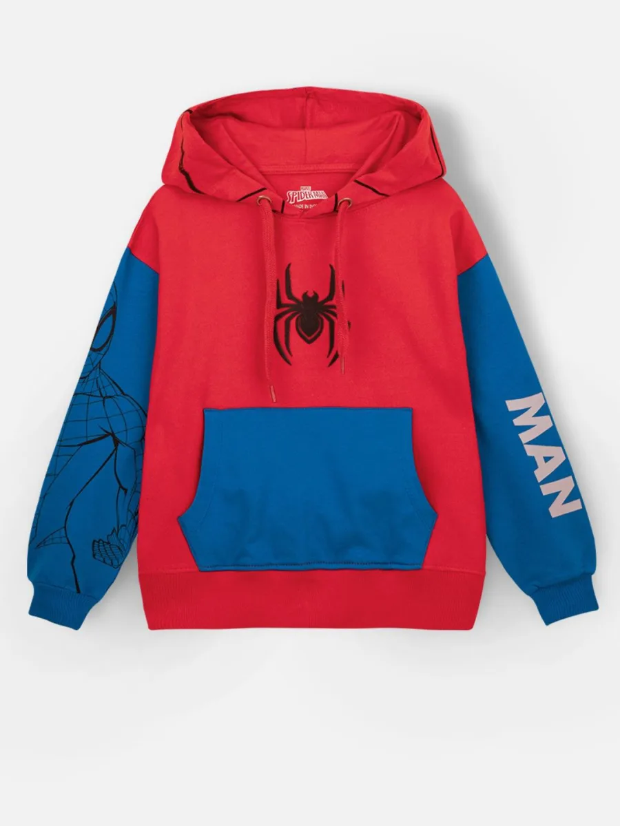 Kids Printed Hooded Sweatshirt