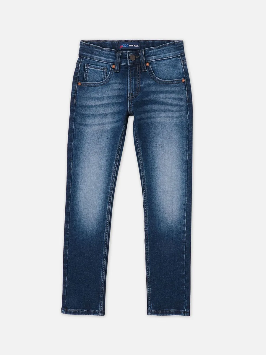 Slim Fit Heavy Fade Jeans