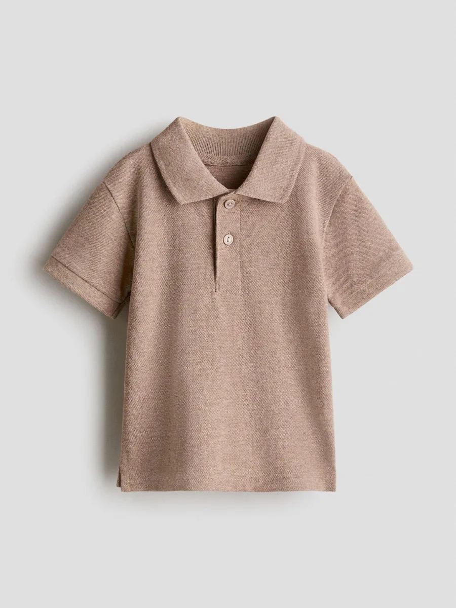 Cotton Piqu Polo Shirt
