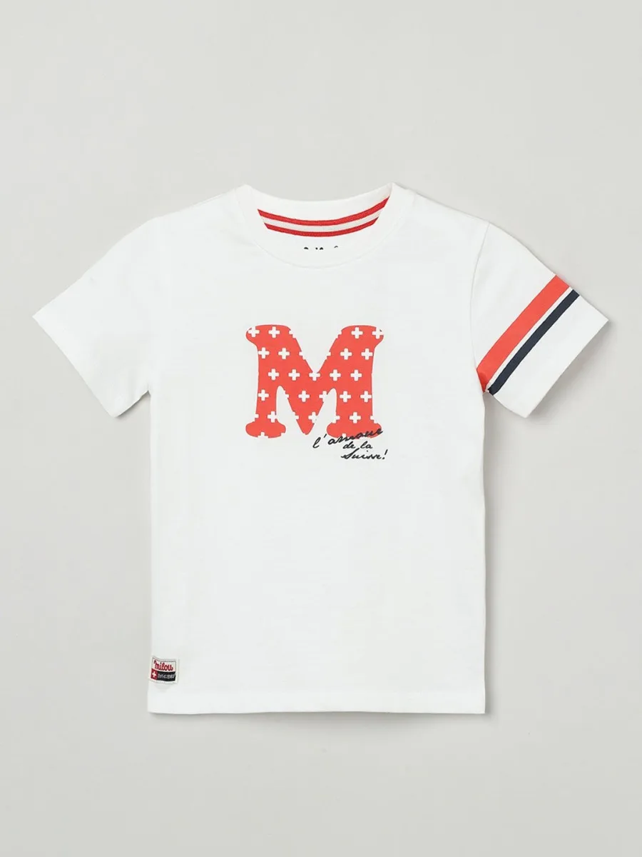 Infants Boys Cotton T-shirt
